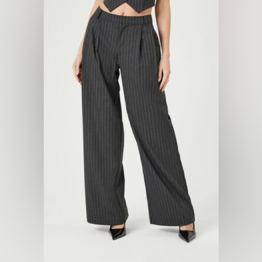 Brand new pin stripe wide leg pants